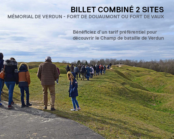 Billet Combiné Mémorial + 1 Fort / Réduit