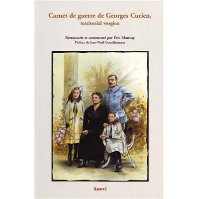 Carnet de guerre de Geoges Curien, territorial vosgien