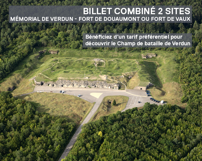 Billet Combiné Mémorial + 1 Fort / Adulte
