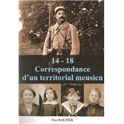 14-18 : Correspondance d'un territorial meusien