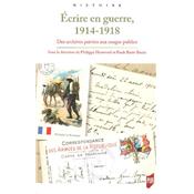 Écrire en guerre, 1914-1918